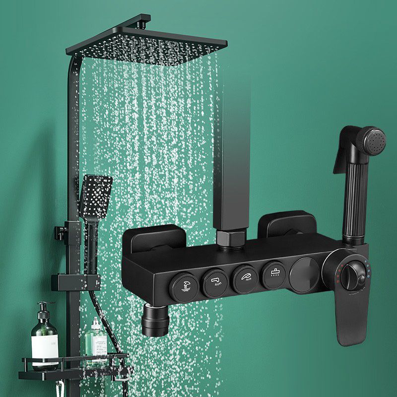 Avtoit | Modern adjustable water flow shower faucet shower hose shower system on the wall
