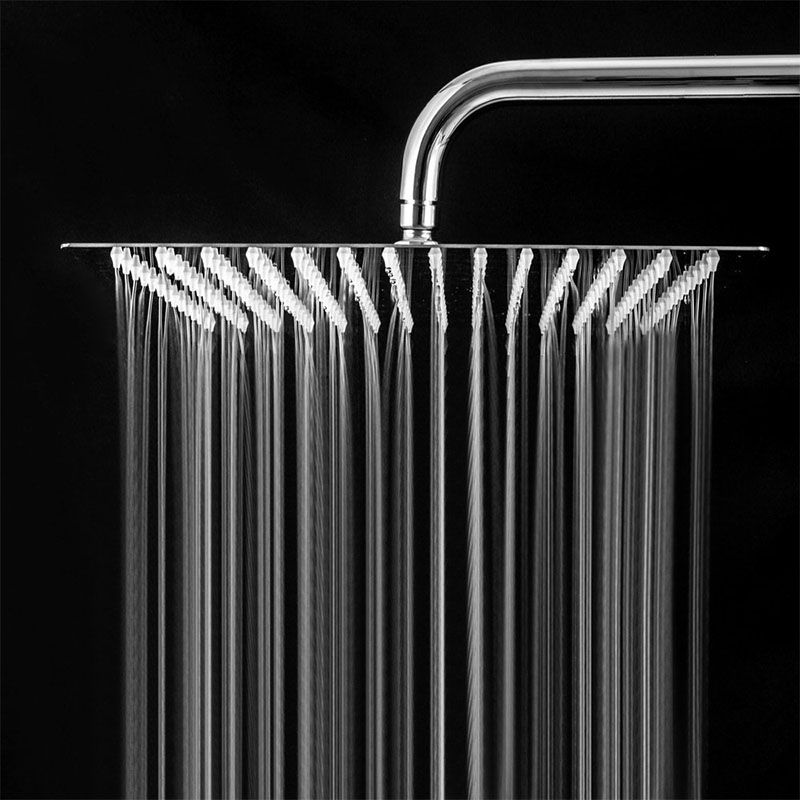 Avtoit | Showerhead Square Wall Mounted Rain Spray Stainless Steel Showerhead