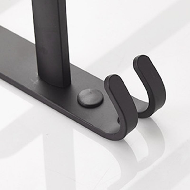 Avtoit | Modern black aluminum bathroom accessory set towel bar bathroom fittings