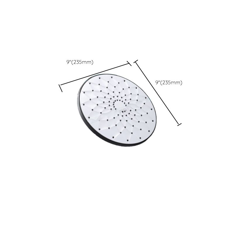 Avtoit | Round Showerhead Combo Modern Fixed Showerhead for Bathroom