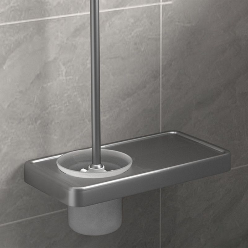 Avtoit | Modern gray bathroom hardware set towel rack paper holder bathroom accessory set