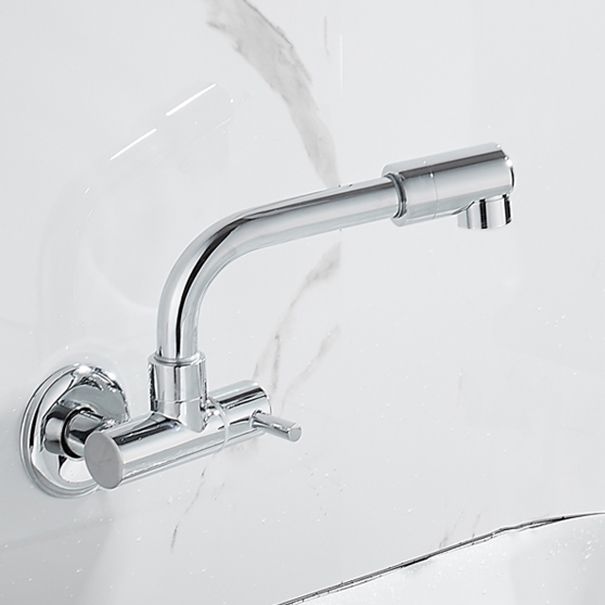 Avtoit | Wall-mounted metal bathtub filler with low arc waterfall bathtub faucet