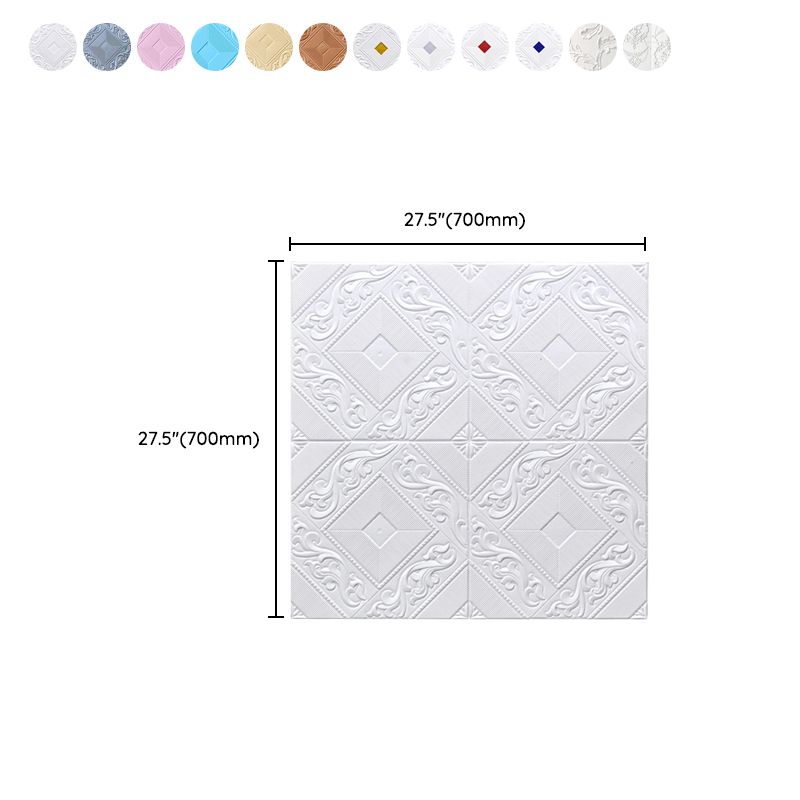 Avtoit | Modern Tin Backsplash Cover Three-Dimensional Printing Wall Ceiling Panel