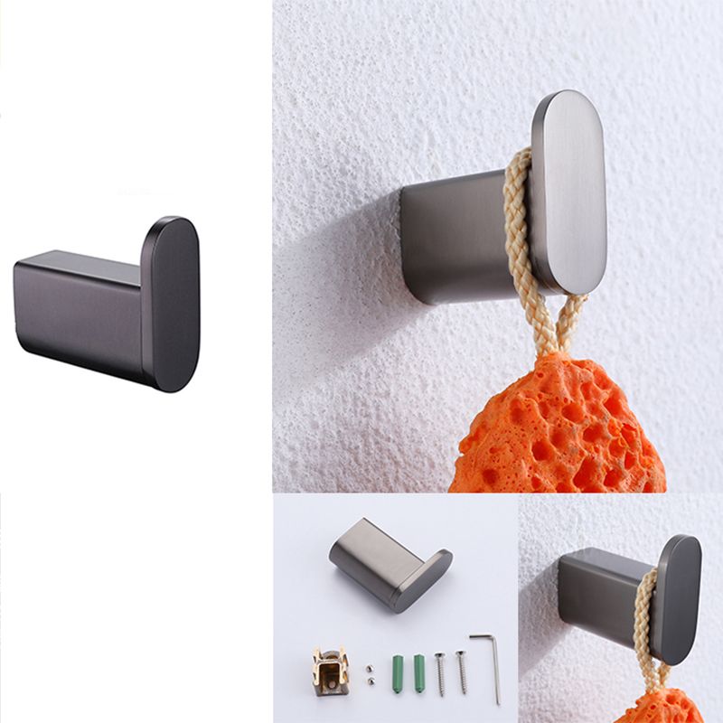 Avtoit | Dark gray modern bathroom accessory set stainless steel bathroom accessory set
