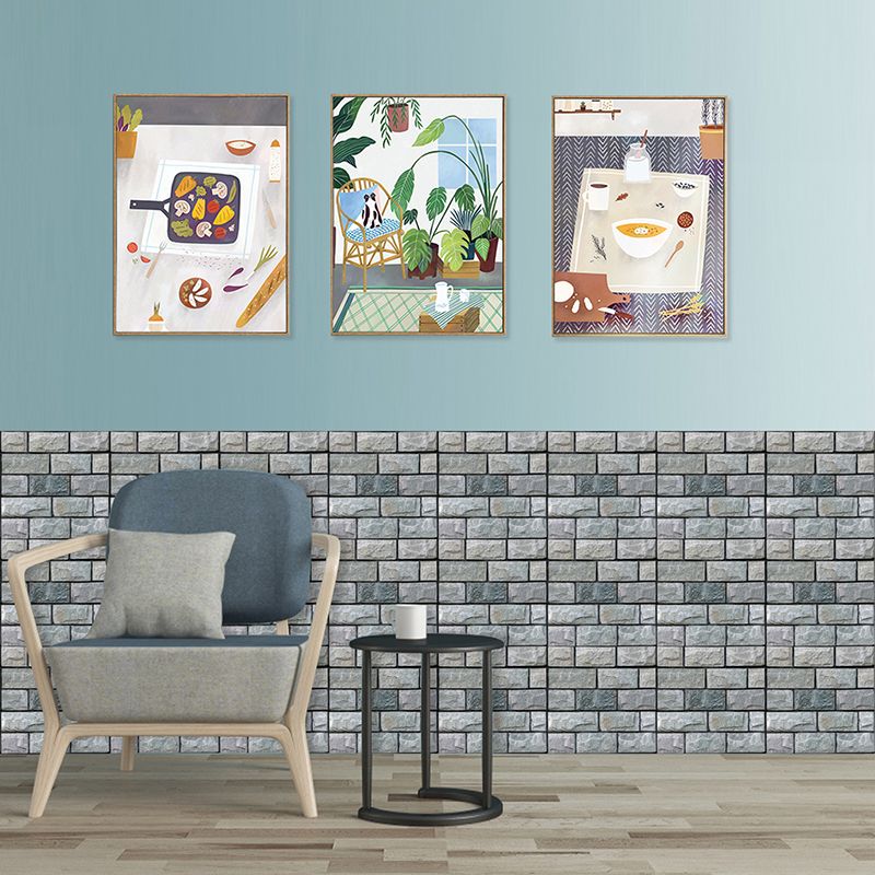Avtoit | Plastic Peel & Stick Subway Tile 3D Subway Tile with Slip-Resistant Surface