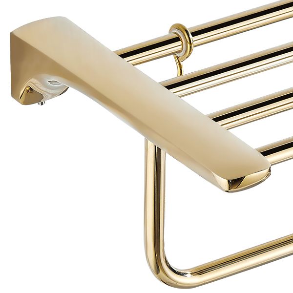 Avtoit | Traditional Bathroom Fixtures Gold Bathroom Shelf Bathroom Accessory Set