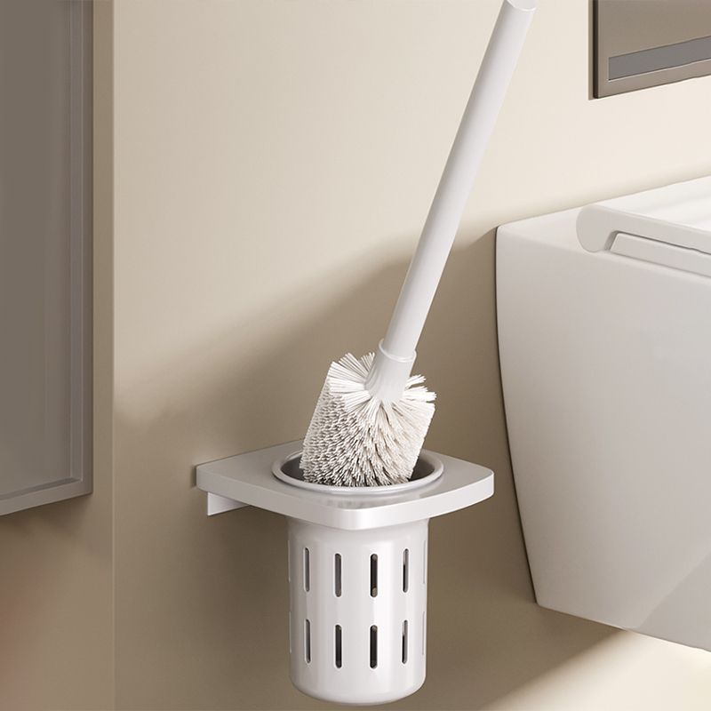 Avtoit | Contemporary Bathroom Hardware Set in White with Bath Shelf/Towel Holder/Paper Holder