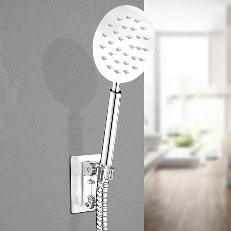 Avtoit | Round Shower Head Stainless Steel 3 Sprays Wall Mounted Hand Shower