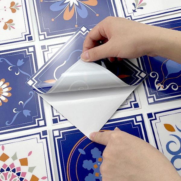 Avtoit | Square Peel & Stick Mosaic Tile PVC Waterproof Mosaic Tiles Wallpaper
