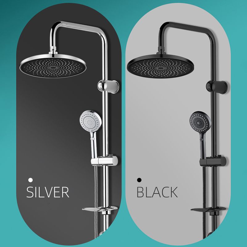 Avtoit | Contemporary Showerhead Combination Rainfall Chrome Wall Mount Showerhead