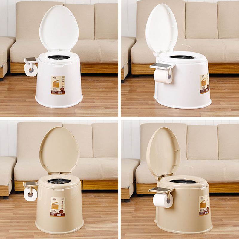 Avtoit | Contemporary Plastic Floor-Mounted Toilet Bowl with Seat for the Bathroom