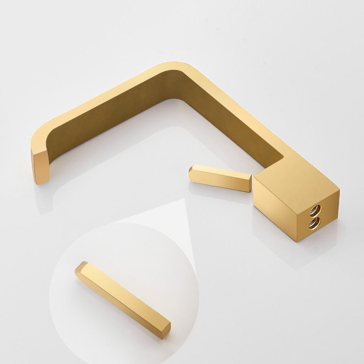 Avtoit | Unique Sink Faucet Bathroom Brass Solid Color Waterfall Spout Faucet