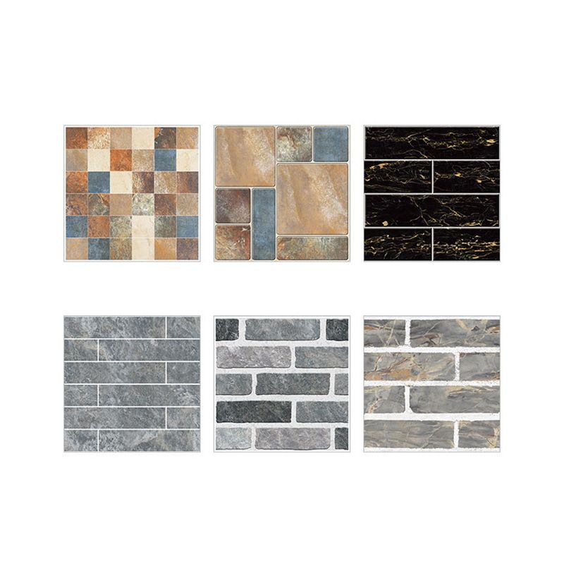 Avtoit | Peel & Stick Tiles Square Stain Resistant Plastic Peel and Stick Tiles for Kitchen 20 Pack