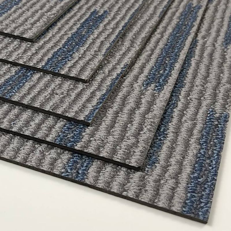 Avtoit | Waterproof Plastic Floor Rectangular Fabric Look Square Edge Floor Tile