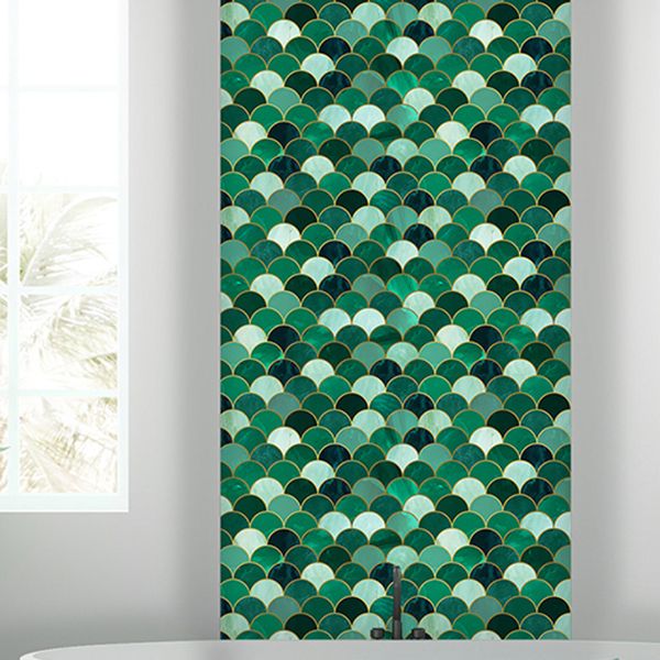 Avtoit | Polygon Peel and Stick Splash Guard Tile PVC Mosaic Peel and Stick Tile for the Kitchen
