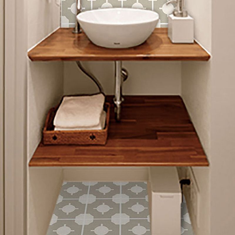 Avtoit | Square Indoor Print Vinyl Floor Peel and Stick Waterproof Vinyl Floor