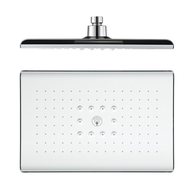 Avtoit | Rectangular Fixed Shower Head Traditional Ceiling Mounted Shower Head
