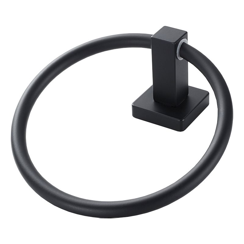 Avtoit | Traditional Bathroom Accessories Set Black Towel Ring Bathroom Shelf Bathroom Accessories Set