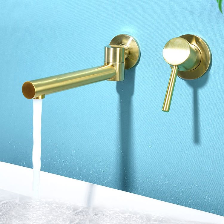 Avtoit | Contemporary Wall-Mounted Single-Hand Kitchen Faucet Low Arc Water Filler