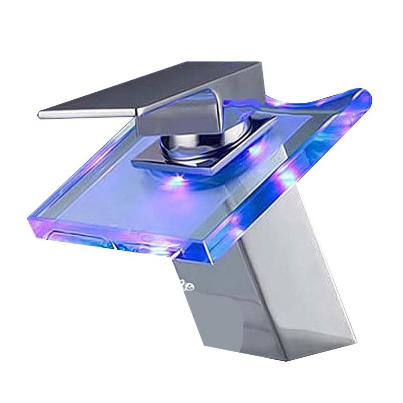 Avtoit | 1-Handle Basin Mixer 1-Hole Copper Sink Tap with LED Lighting