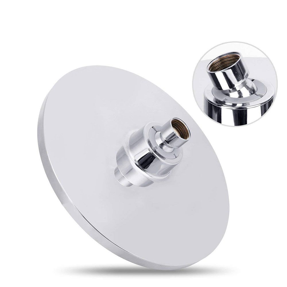 Avtoit | Contemporary Fest Shower Head Round Shower Head Combo in Silver