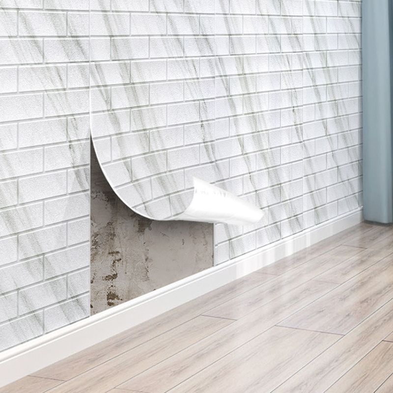 Avtoit | Industrial Wall Panel, 3D Brick Bathroom Wall Panels Set of 2