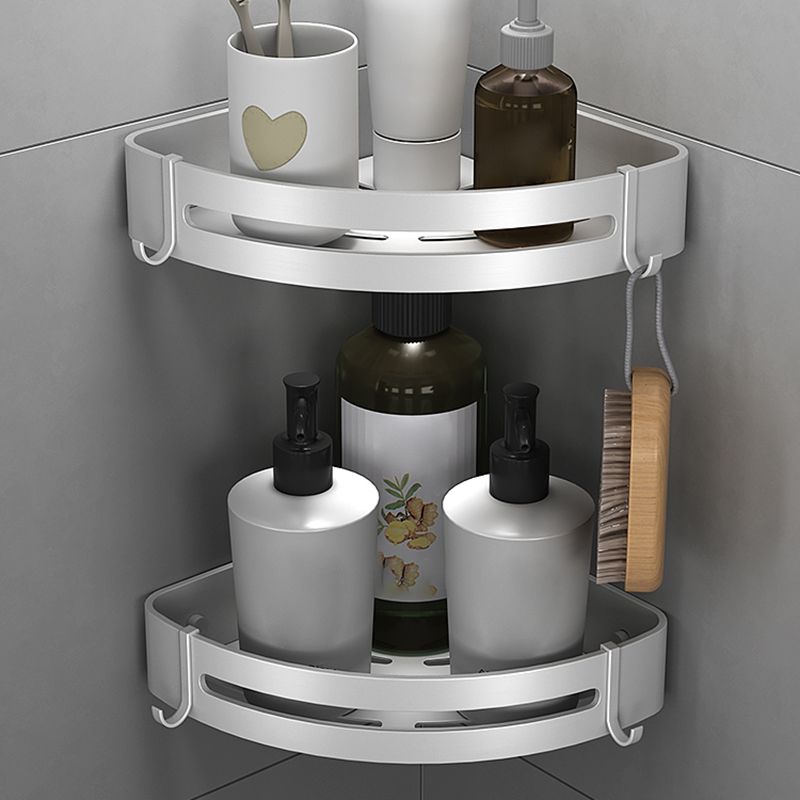 Avtoit | Silver Bathroom Set Modern Rust Protection Bathroom Accessories Individual or as Set