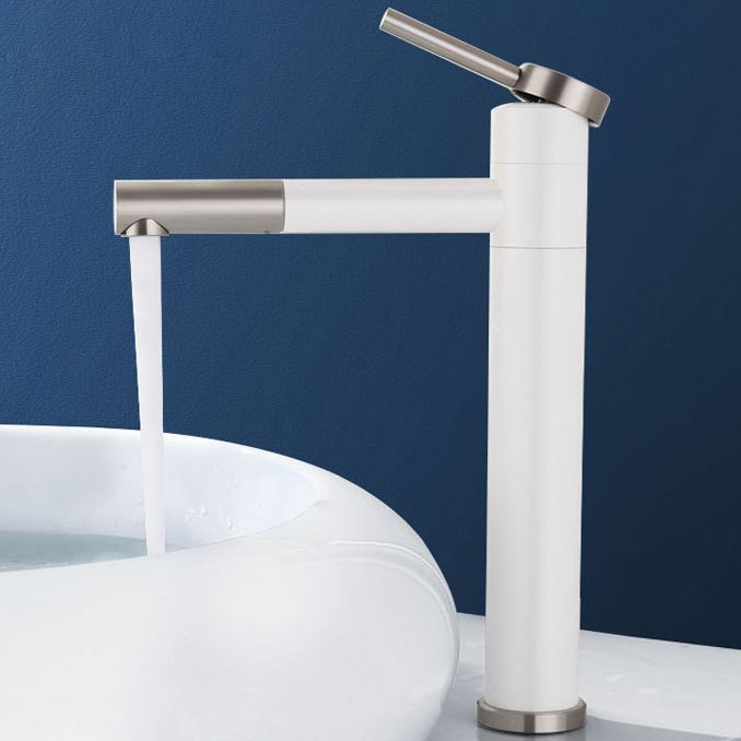 Avtoit | Modern Vessel Sink Faucet Stainless Steel Single Handle Low Arc Pull Down Vessel Faucet