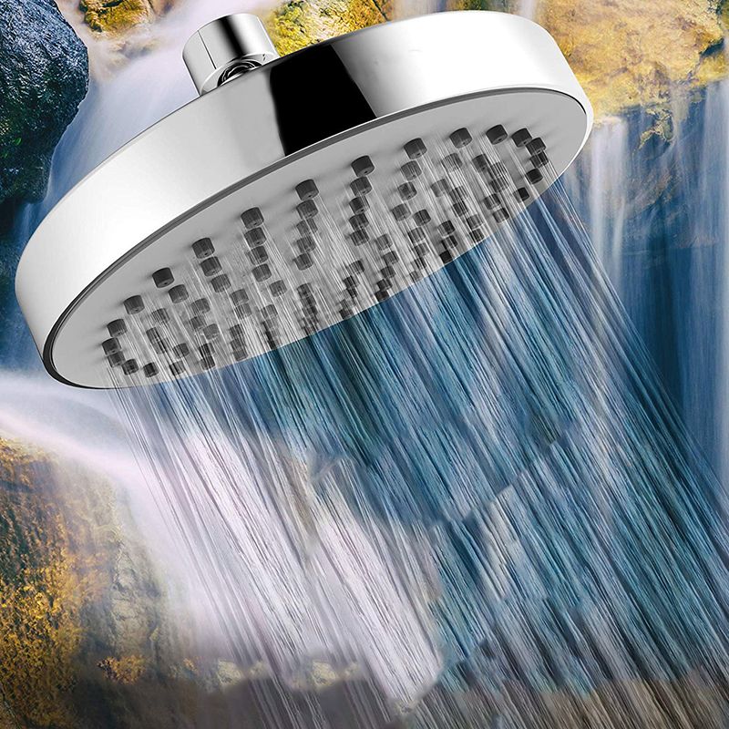 Avtoit | Contemporary round fixed wall shower head Silver shower head
