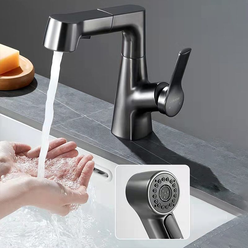 Avtoit | Modern 1-Lever Sink Faucet Round Basin Faucet Brass