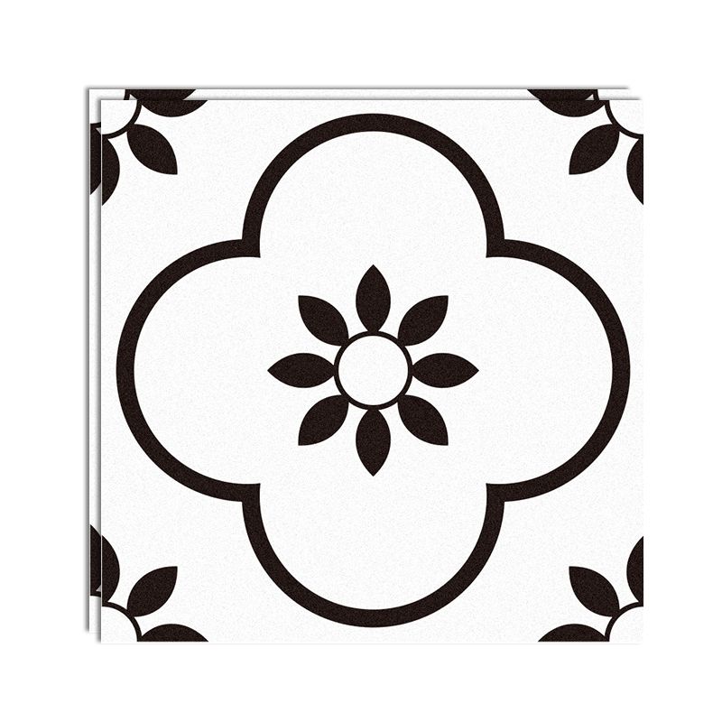 Avtoit | Peel & Stick Vinyl Floor Lightly patterned vinyl floor with straight edge