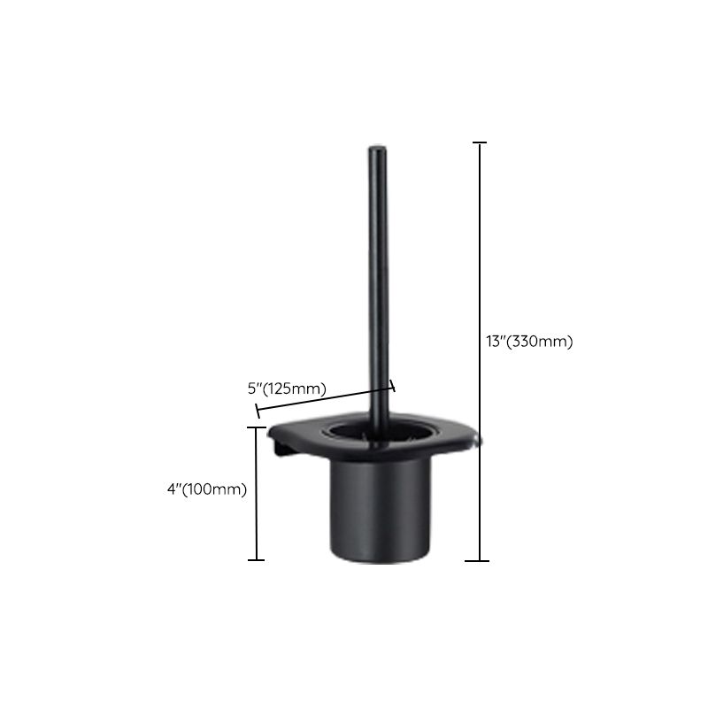 Avtoit | Modern Bathroom Accessories Black Paper Holder Bathroom Shelf Bathroom Accessory Set