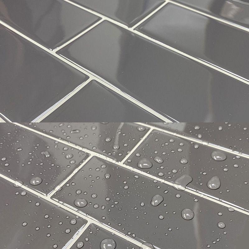 Avtoit | Peel and Stick Tiles Rectangle PVC Waterproof Peel and Stick Tiles Subway 10-Pack