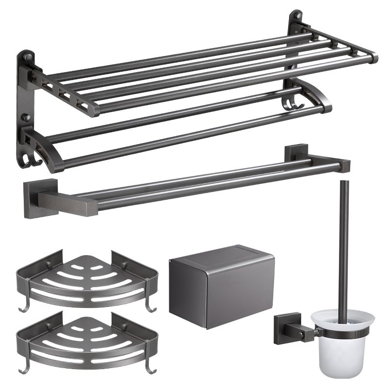 Avtoit | Modern Bathroom Accessories Hardware Set Gray Bathroom Hardware Set