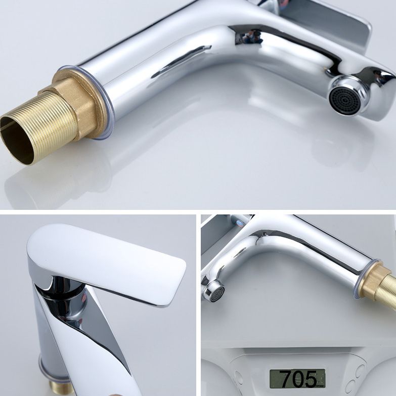 Avtoit | Modern Sink Faucet Monochrome Brass Sink Faucet for the Bathroom