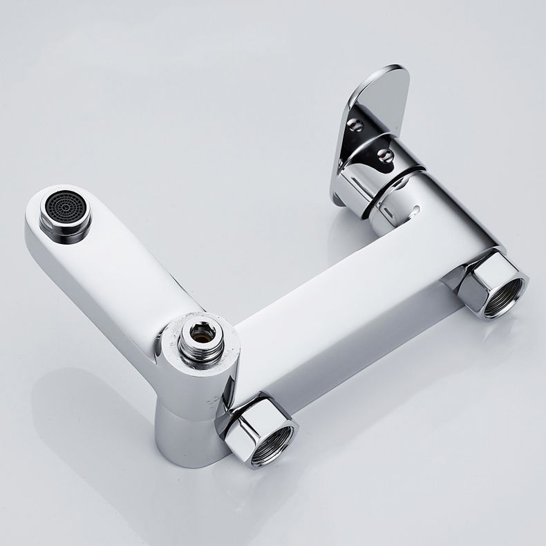 Avtoit | Modern Wall-Mounted Bathtub Faucet Trim Metal Single-Lever Bathtub Faucet Trim