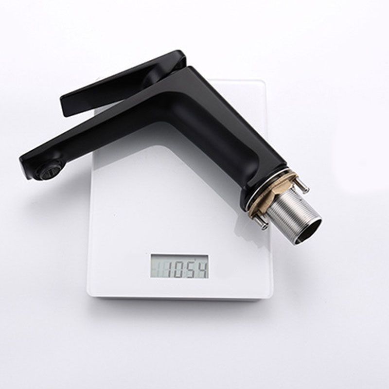 Avtoit | Modern basin tap lever handle copper low arc basin tap