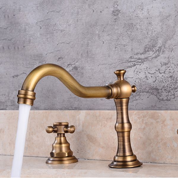 Avtoit | Widely Used Bathroom Faucet 3 Hole Round Sink Faucet