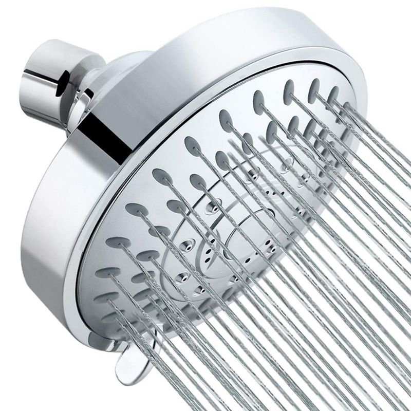 Avtoit | Wall-mounted Metal Shower Head Modern Round Shower Head Fixed Shower Head