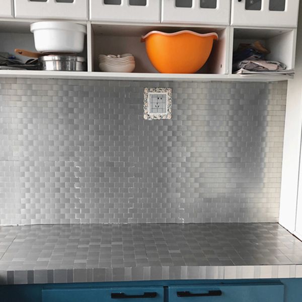 Avtoit | Square Peel & Stick Mosaic Tile Waterproof Mosaic Tiles Wallpaper