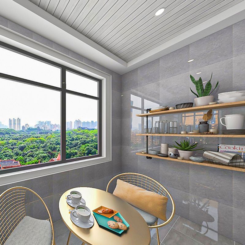 Avtoit | Wall floor tile imitation marble paste waterproof floor tile wallpaper