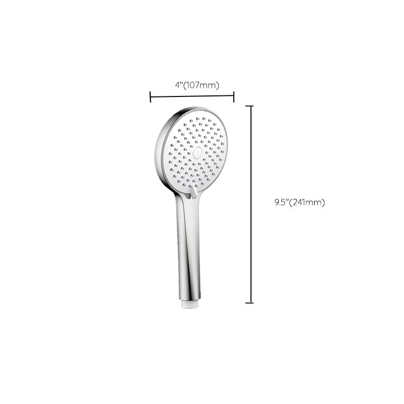 Avtoit | Round Self-Cleaning Handheld Shower Adjustable Water Flow Wall Mounted Hand Shower