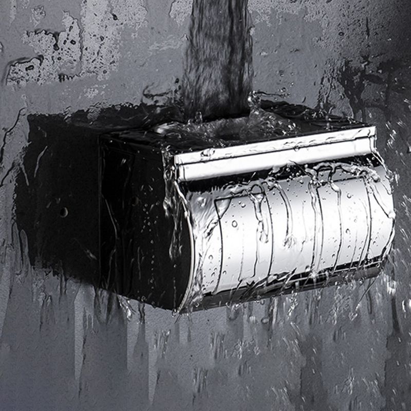 Avtoit | Modern Stainless Steel Bathroom Shelf Paper Holder Bathroom Accessory Set