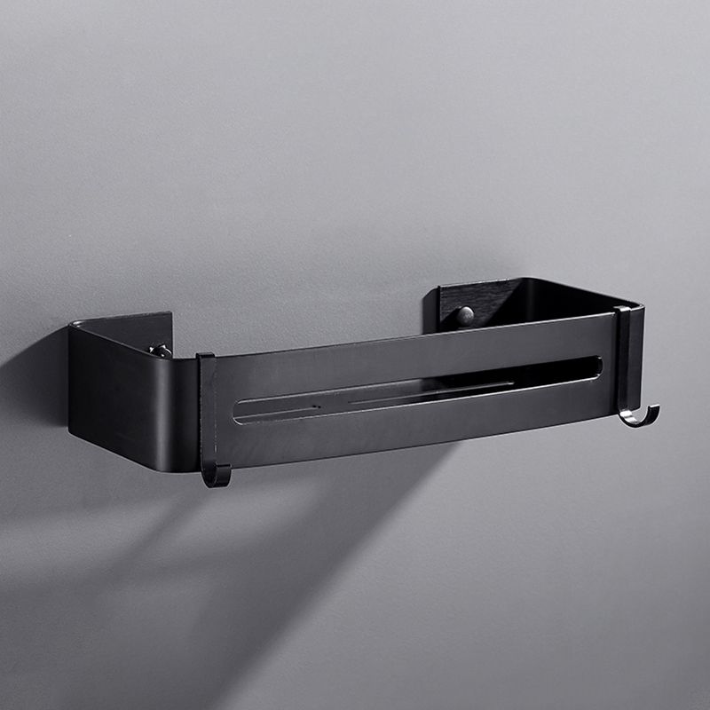Avtoit | Matt Black Modern Bathroom Accessories Set, Set of 3, Bathroom Shelf