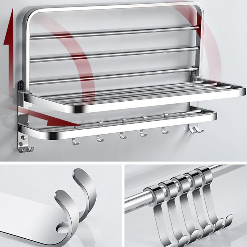 Avtoit | Modern Bathroom Accessories Hardware Set Silver Bathroom Hardware