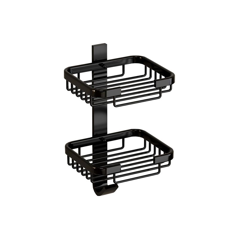 Avtoit | Modern Bathroom Accessory Set Shelf Black/Silver/Grey Bathroom Accessories Set