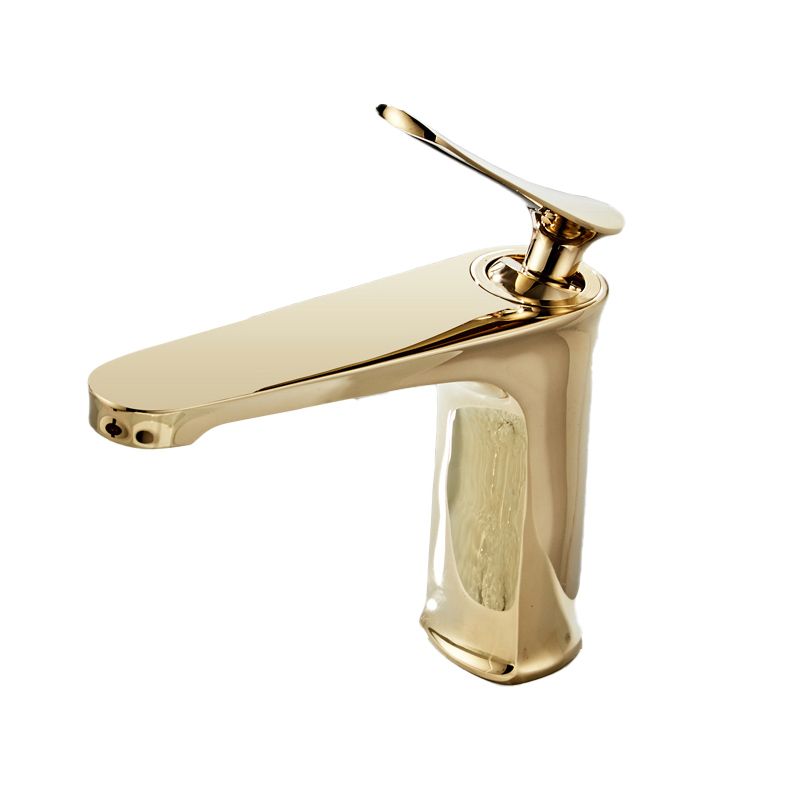 Avtoit | Luxury 1 Handle Sink Bathroom Faucet Round Brass Sink Faucet with Water Hose