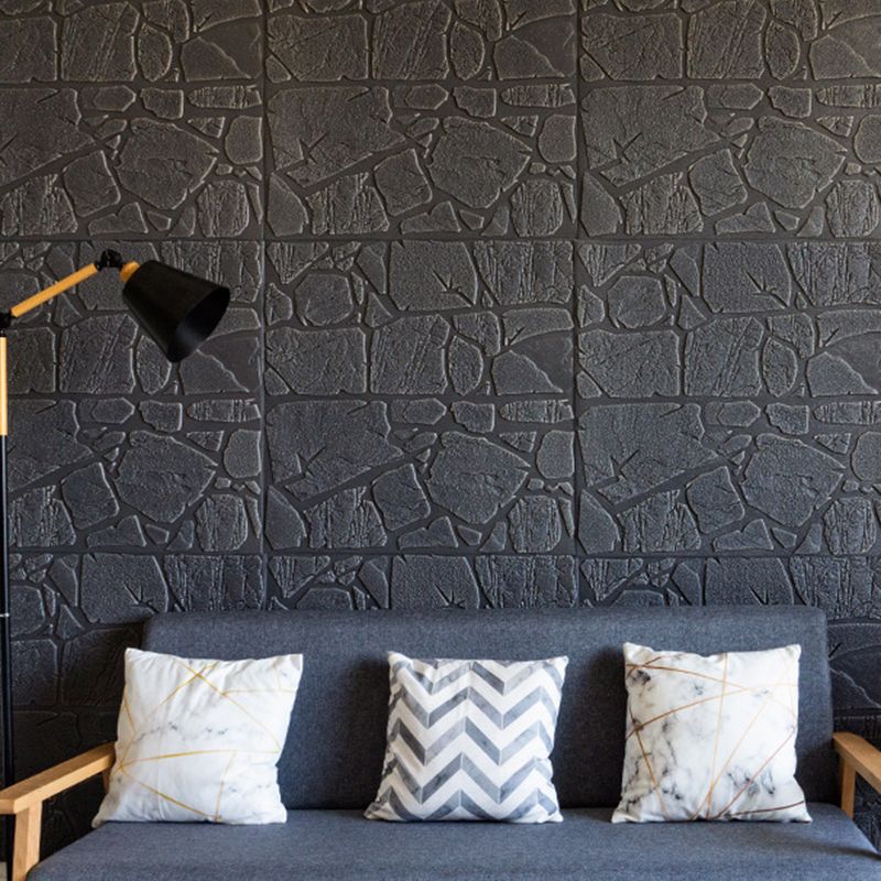 Avtoit | Modern Pearl Wainscoting PVC Wall Access Panel Peel and Stick Wall Tile for Bedroom