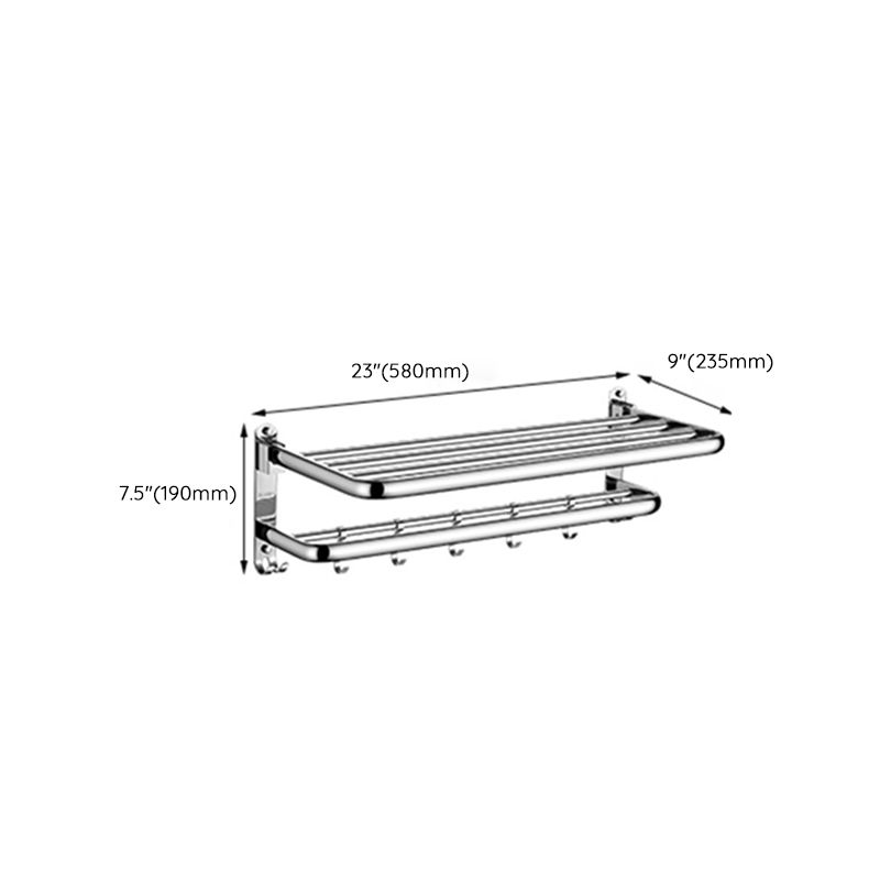 Avtoit | Modern Stainless Steel Bathroom Shelf Bathroom Accessories Hardware Set