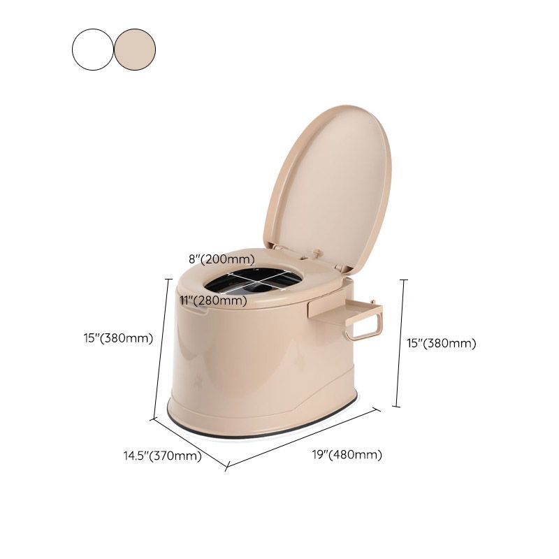 Avtoit | Floor-mounted All-in-One Toilet Contemporary Plastic Flush Toilet